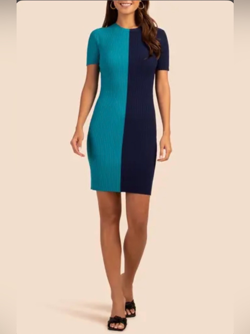 Trina Turk Vivika Colorblock Minidress